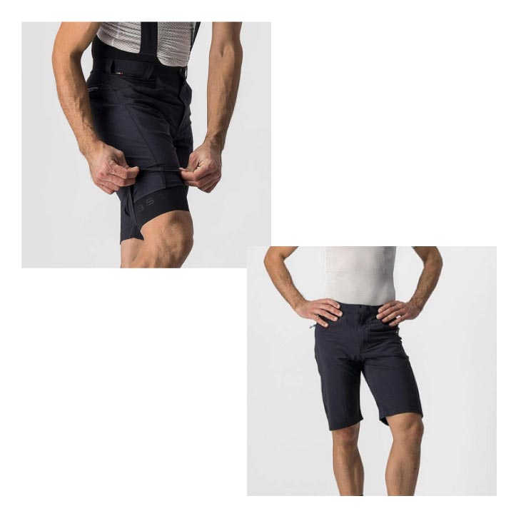 Castelli Unlimitedバギー ショーツメンズフォレストグリーン S CASTELLI〉4522012 UNLIMITED TRAIL バギー ショーツ _010