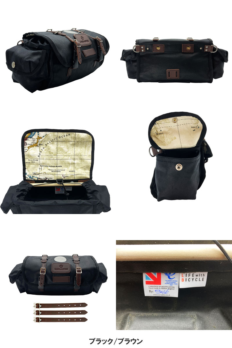即納あり)CARRADICE キャラダイス WORLD ADVENTURE SADDLE BAG