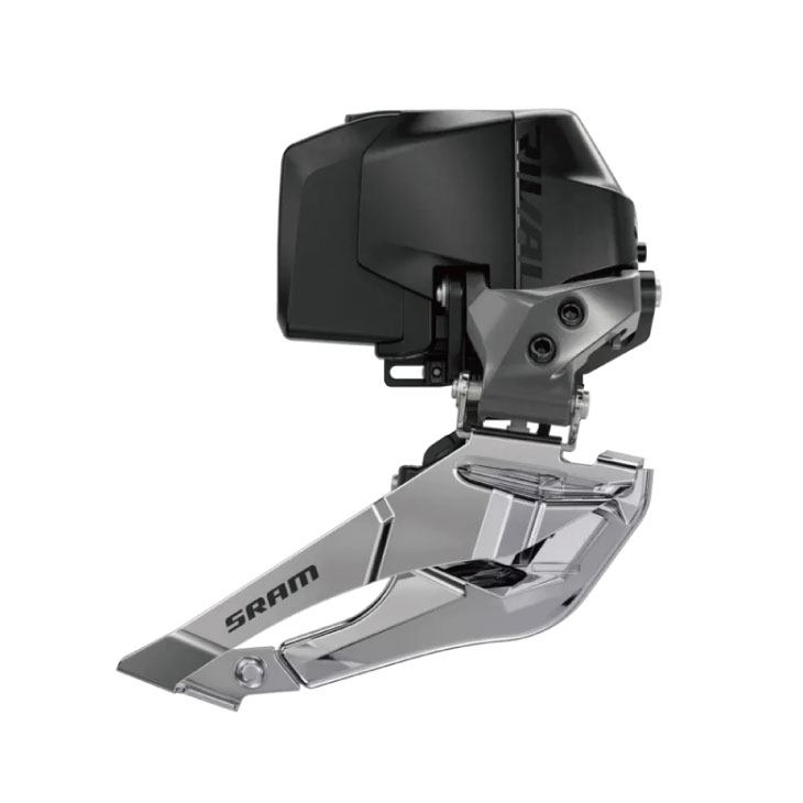 SRAM Force e-tap Axs D2フロントディレーラー SRAM Force eTap AXS D2 Front Derailleur (Black) (Braze-On