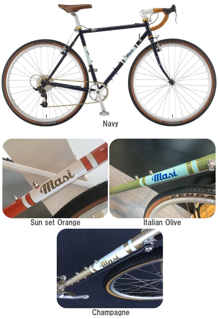 特典付き!)MASI マジィ MILANO DROP 9 ミラノドロップ9 クロモリロード