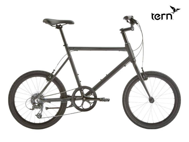 最高品質の TERN 選べる特典付) ターン 8段 マットブラック クレスト CREST 自転車本体