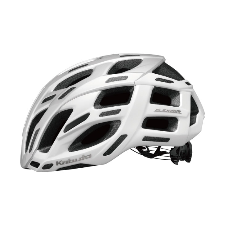 OGK - OGK KABUTO AERO-V1 S/M マットホワイト シールド付美品 カブト AERO-V1 エアフローを追求した新型セミエアロヘルメット