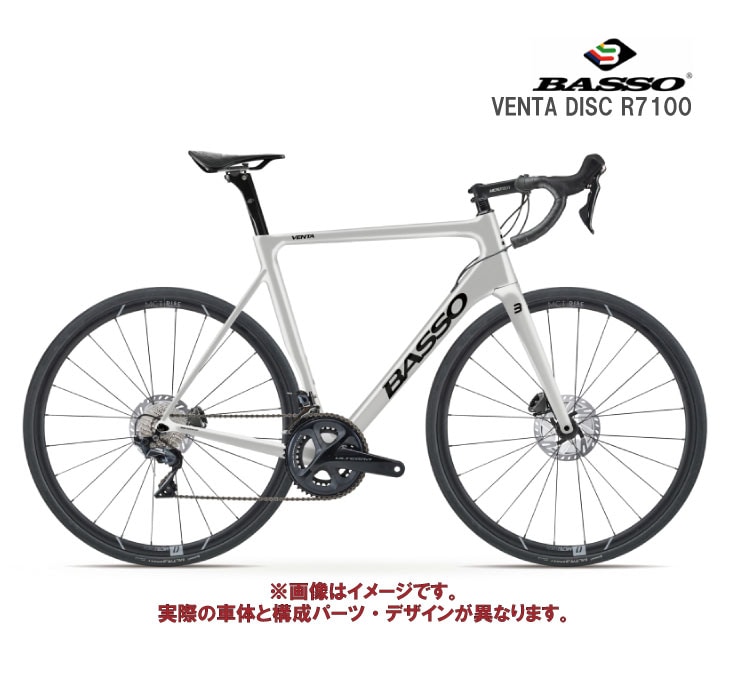 (٤ŵ)2025 BASSO Хå VENTA DISC ٥ ǥ SHIMANO 105(R7100) ȡ󥰥졼 212S ɥХ