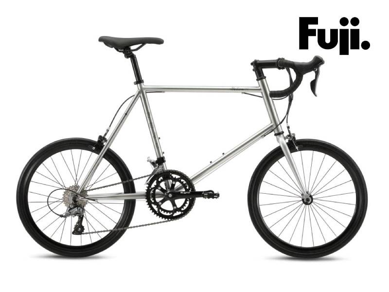 自転車カスタム　FUJI ヘリオン 2020 フジ HELION（ミニベロ） 2025 FUJI フジ HELION R ヘリオンR スチールシルバー 2×8S 小径車