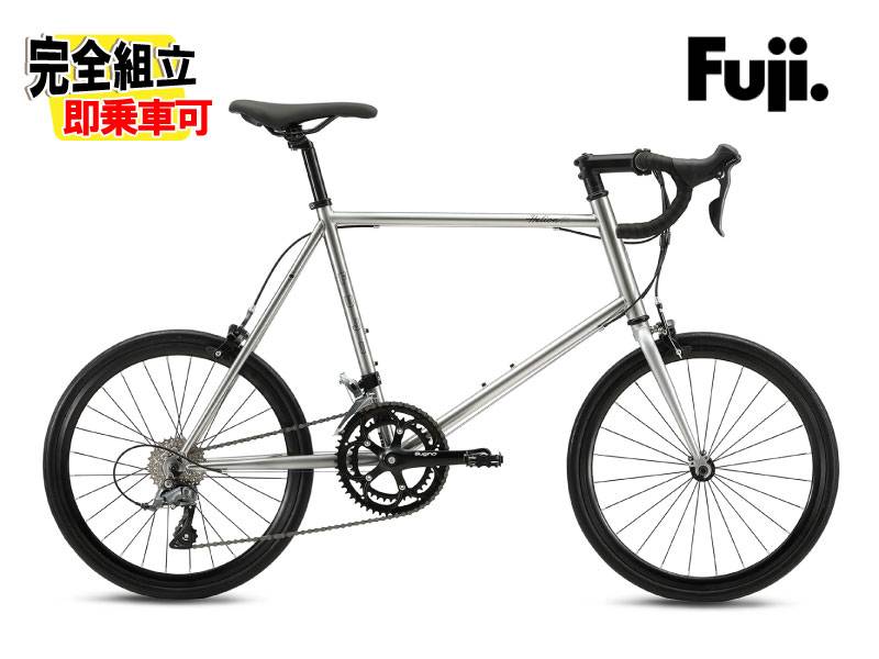 自転車カスタム　FUJI ヘリオン 2020 フジ HELION（ミニベロ） 2026 FUJI フジ HELION R ヘリオンR スチールシルバー 2×8S 小径車