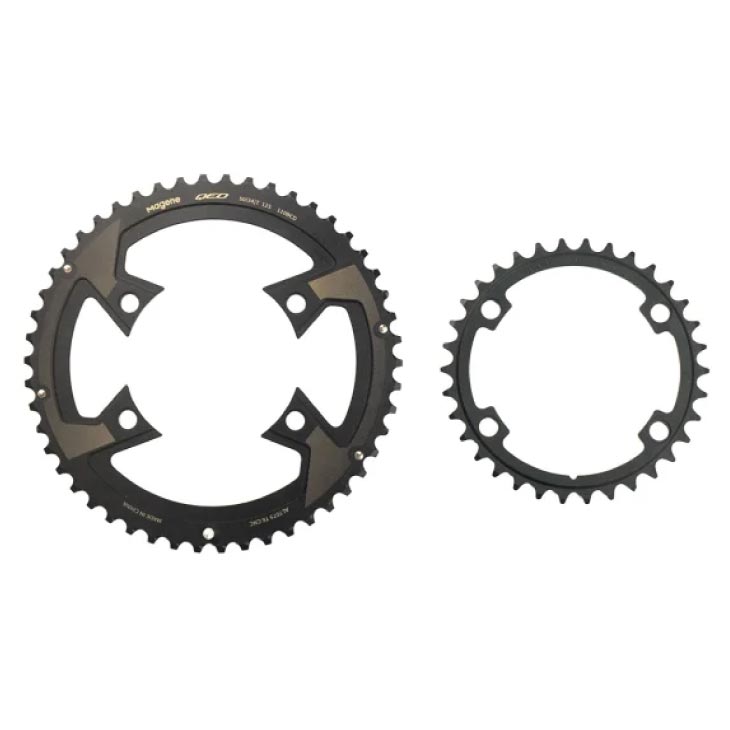 Magene QED スプリットチェーリングセット 52/36 Magene マージーン QED スプリット チェーンリング セット 純正