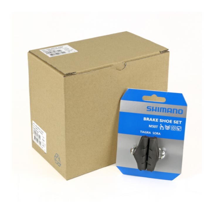 SHIMANO ���ޥ� BRAKE SHOE SET M50T �֥졼�����塼���å� 10�ڥ�(Y8BC98100)(4524667078449)