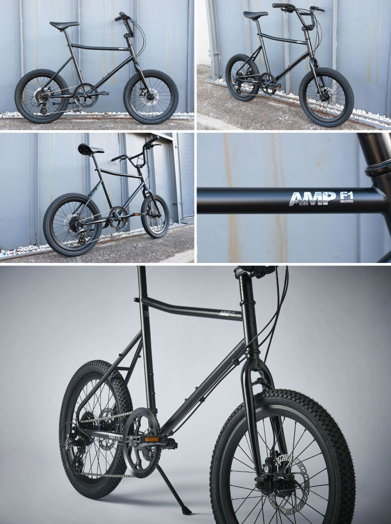 Tern AMP F1 ターン　ミニベロ 小径車 自転車 TERN ターン AMP F1 アンプF1 マットブラック 限定カラー 8段変速 小径