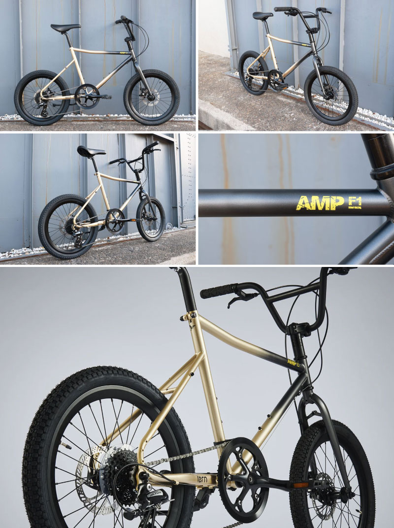 自転車　tern amp f1 マットブラック　ミニベロ 人気のミニベロTern CREST, AMP F1ご予約受付中 | TWOPEDAL (ツーペダル)