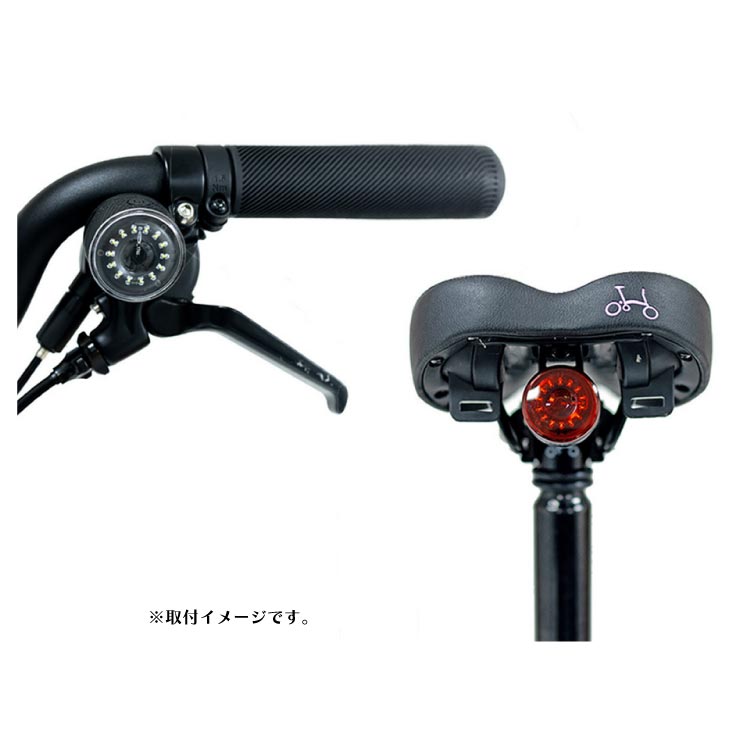 (¨Ǽ)BROMPTON �֥���ץȥ� BE SEEN LIGHTS �ե���ȥ饤�� �ơ���饤�� ���å�(5053099043316)�����եƥ� �饤�� 