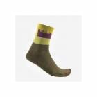 (¨Ǽ)(�᡼�����б�����)CASTELLI �����ƥ� BLOCCO 15 SOCK �֥��å� 15 ���å��� AVOCADO GREEN