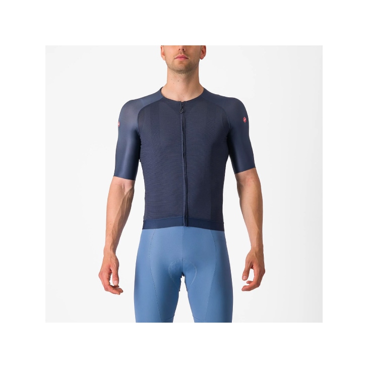 (¨Ǽ)CASTELLI �����ƥ� AERO RACE 7.0 JERSEY �������졼�� 7.0 Ⱦµ���㡼�� M������ BELGIAN BLUE ��� (8056006112621) ������
