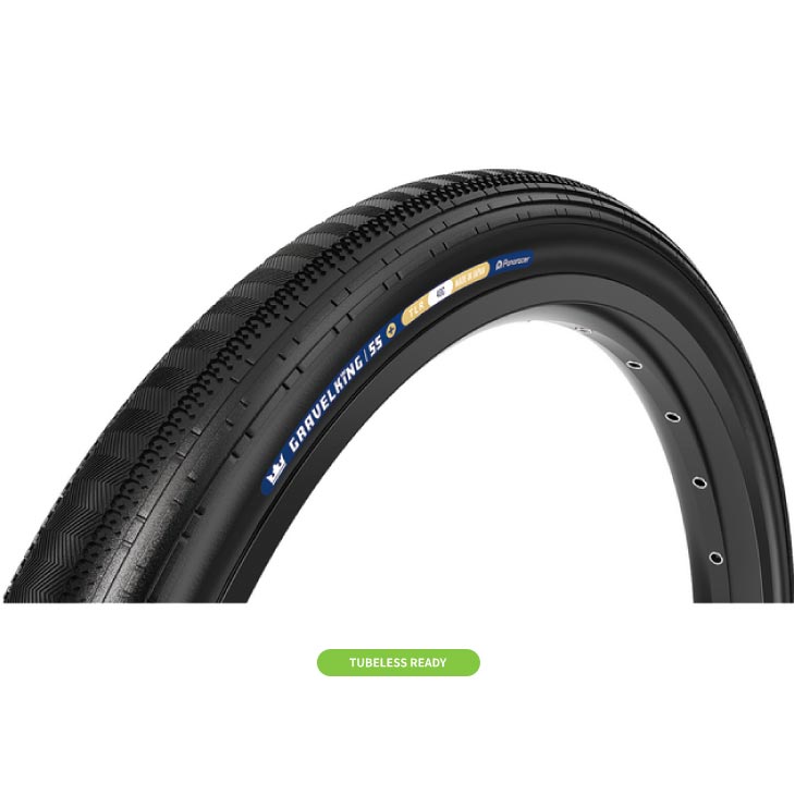 Panaracer �ѥʥ졼���� GRAVELKING SS + ����٥륭�� SS �ץ饹 TUBELESS READY ���塼�֥쥹��ǥ� �֥�å�/�֥�å�(1��)������