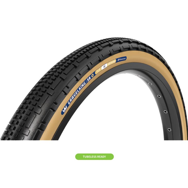 (¨Ǽ)Panaracer ѥʥ졼 GRAVELKING SK + ٥륭 SK ץ饹 TUBELESS READY 塼֥쥹ǥ ֥å/֥饦(1)