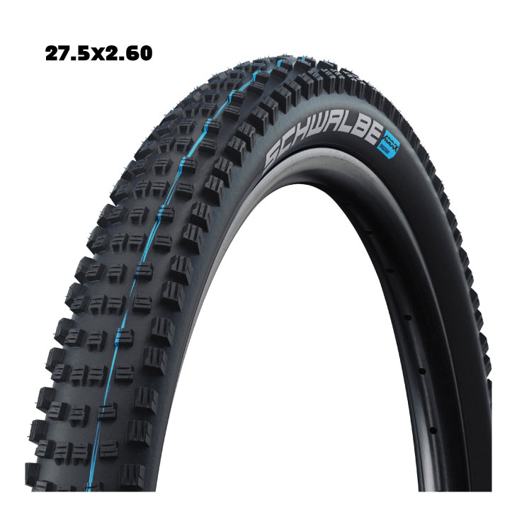 SCHWALBE ������� WICKED WILL �������åɥ����� SUPER TRAIL �����ѡ��ȥ쥤�� 27.5x2.60 �֥�å� MTB ������(1��)(4026495896931)
