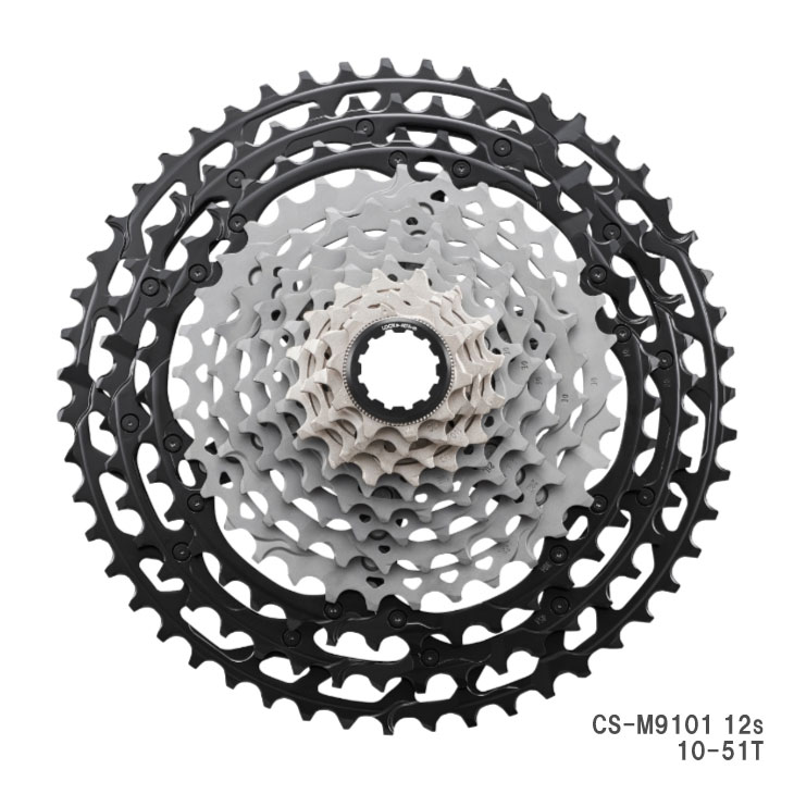 SHIMANO ���ޥ� XTR CS-M9101 12s 10-51T MICRO SPLINE �����åȥ��ץ����å�(ICSM9101051)(4550170893323)