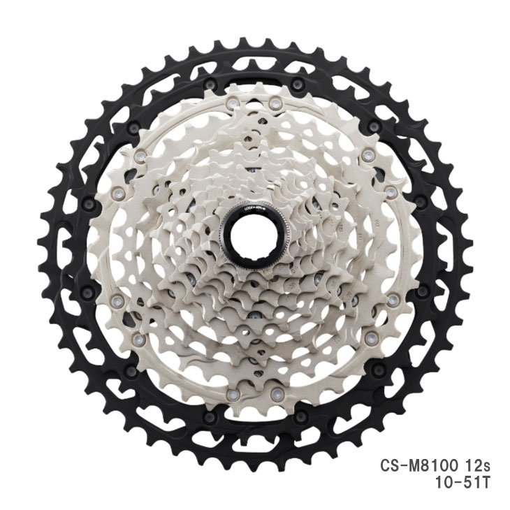SHIMANO シマノ DEORE XT CS-M8100 12s 10-51T MICRO SPLINE カセット