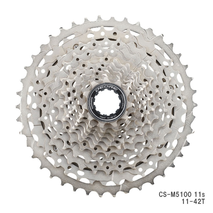 (¨Ǽ)SHIMANO ���ޥ� DEORE CS-M5100 11s 11-42T �����åȥ��ץ����å�(ICSM510011142)(4550170618735)