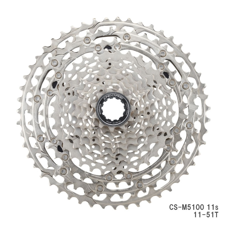 SHIMANO ���ޥ� DEORE CS-M5100 11s 11-51T �����åȥ��ץ����å�(ICSM510011151)(4550170618728)