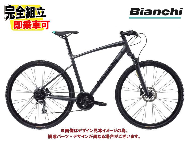 Bianchi ビアンキ Cスポーツ2 クロスバイク ブラック BIANCHI ( ビアンキ ) クロスバイク C SPORT2 DISC ( C スポーツ