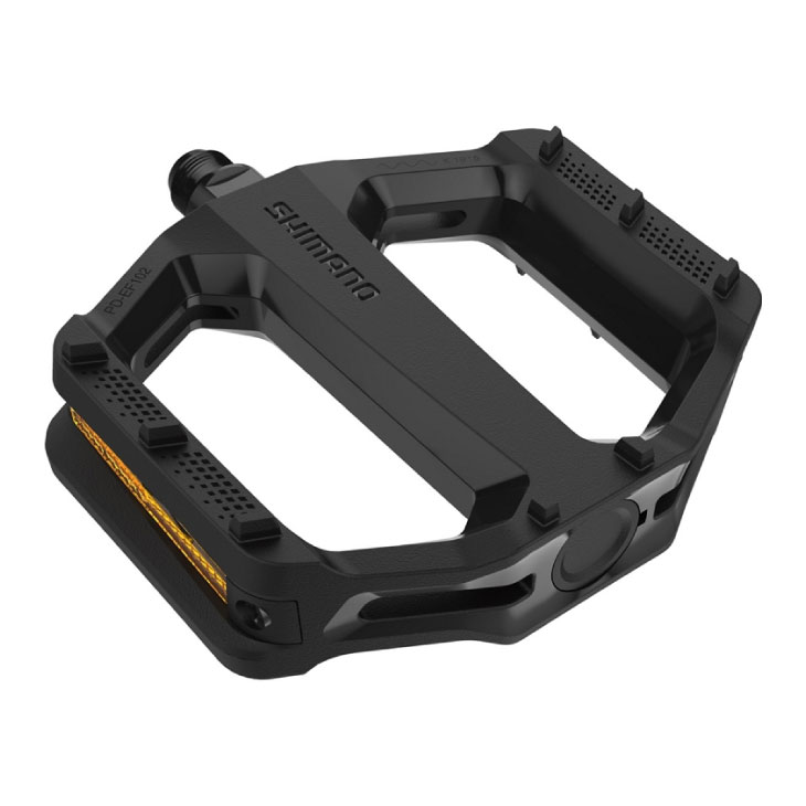 SHIMANO ���ޥ� PD-EF102 FLAT PEDAL �ե�åȥڥ���(EPDEF102RL)(4550170902230)