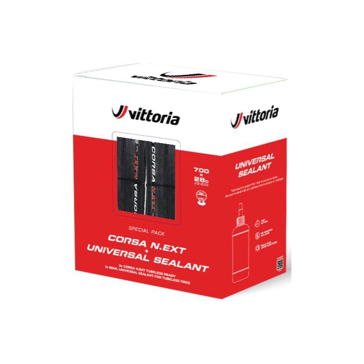(¨Ǽ)Vittoria ӥåȥꥢ CORSA N.EXT TLR TWIN PACK 륵ͥ 塼֥쥹ǥ ĥѥå (2) (1) å(8022530037044)