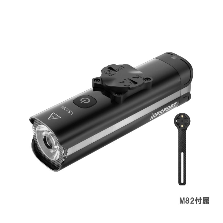 iGPSPORT iGPݡ SMART FRONT LIGHT VS1200 ޡȥեȥ饤 M82ޥ°(6970817351364)