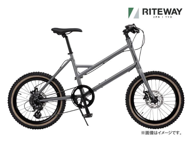 RITEWAY グレイシア　ミニベロ　オフロード　ブラック RITEWAY / GLACIER / MATTE BLACK（ライトウェイ/グレイシア