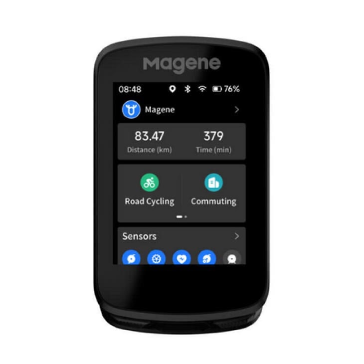 (¨Ǽ)Magene ޡ C606 SMART GPS BIKE COMPUTER ޡ GPS Х ԥ塼(6971606841462)륳ԥ塼