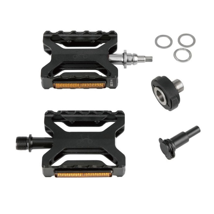 激安通販サイト ブロンプトン 即納)BROMPTON Brompton Release Quick Superlight フラットペダル