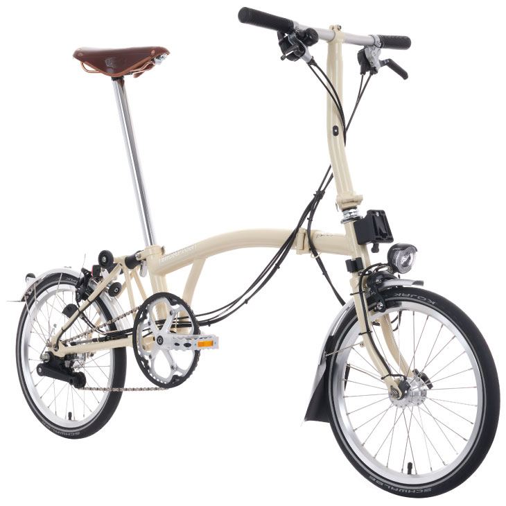 【希望価格求】Brompton ブロンプトン　Mライン　ホワイト 希望価格求】Brompton ブロンプトン Mライン ホワイト
