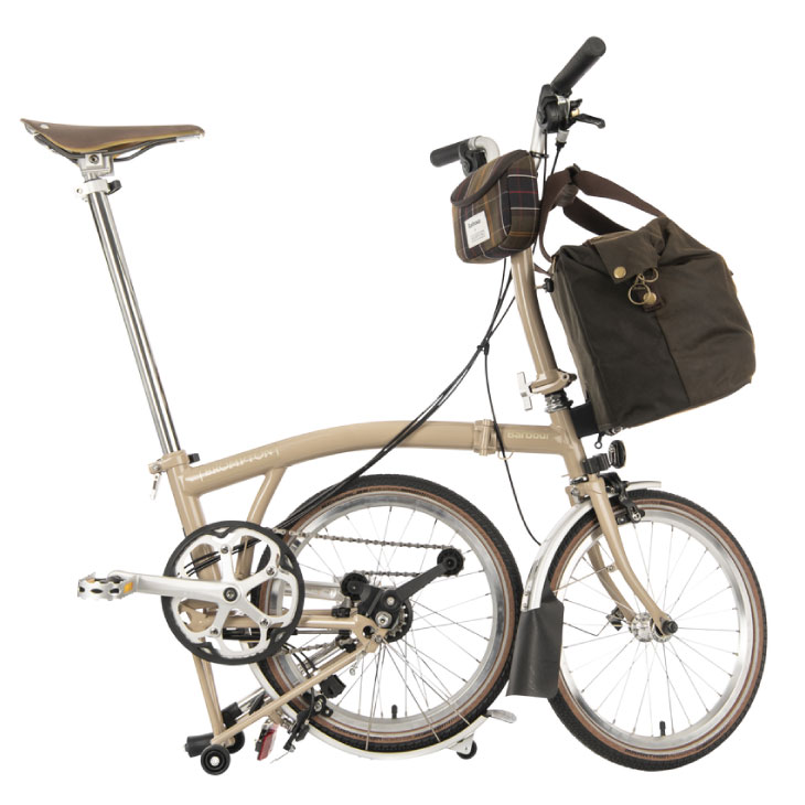ブロンプトン　バブアー　ver2 Barbour x Brompton】センスの良さが光るコラボレーションバイク