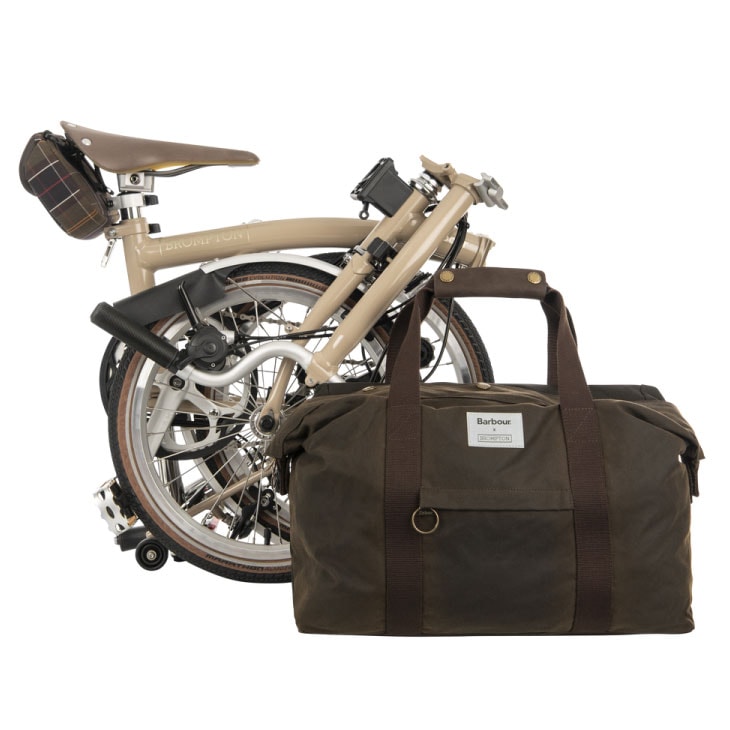 ブロンプトン　バブアー　ver2 Barbour x Brompton ディスプレイバイクが到着しました！ : LORO