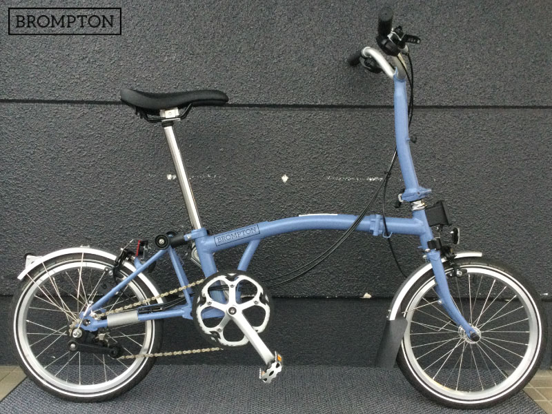(�߸�ͭ��)BROMPTON �֥���ץȥ� C-LINE C�饤�� ���饦�ɥ֥롼 EXPLORE(6®) MID�ϥ�ɥ� �ޤ����