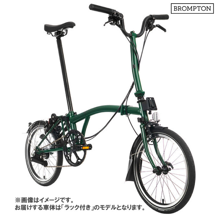 (�߸�ͭ��)BROMPTON �֥���ץȥ� C-LINE C�饤�� M6R �֥�å����ǥ������/�졼���󥰥��꡼�� EXPLORE(6®) MID�ϥ�ɥ� ��å��դ� �ޤ����