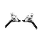 BROMPTON �֥���ץȥ� BRAKE LEVER SET LH + RH(Silver/Black)(QBRLEVAL-SET2)�����֥졼����С����å�(Q100628)(5053099002696)