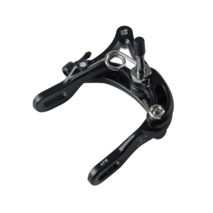 BROMPTON �֥���ץȥ� BRAKE CALIPER FRONT OR REAR WITH SWISS STOP PADS �֥졼�������ѡ� �ե����/�ꥢ ���������ȥåץѥå���(Q100275)(5053099019335)