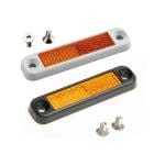 (¨Ǽ����)(�᡼�����б�����) BROMPTON �֥���ץȥ� REPLACEMENT FOLDING PEDAL REFLECTOR MK2���ѥե�����ǥ��󥰥ڥ����ե쥯����MK2 BLACK/SILVER