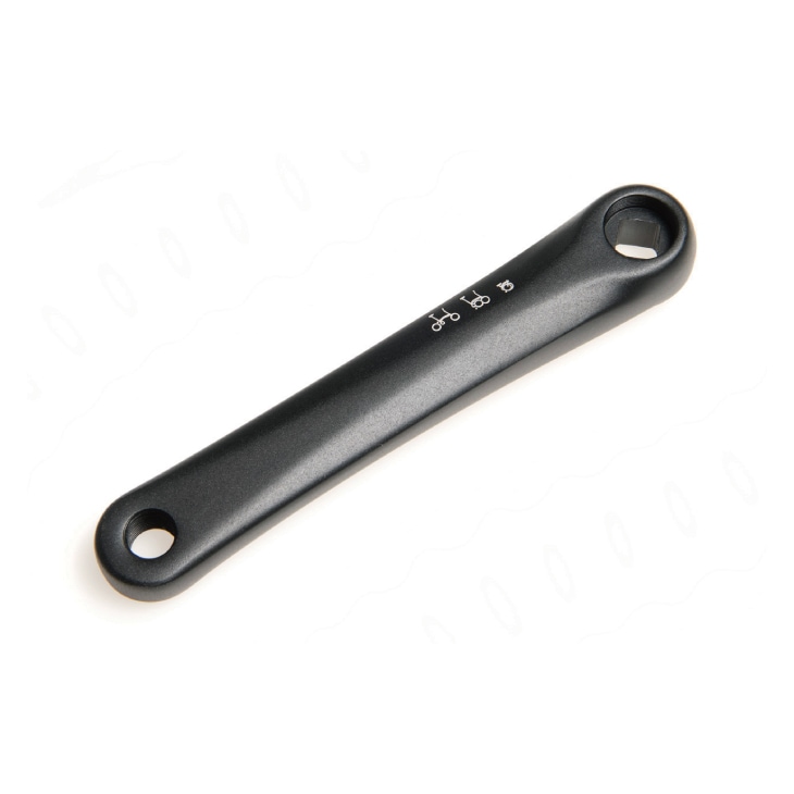 BROMPTON �֥���ץȥ� REPLACEMENT CRANK ONLY SPIDER TYPE LH ��ץ졼������ ������󥯤Τ� ���ѥ����������� �֥�å�(Q100450)(5053099000890)