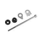 (¨Ǽ)(�᡼�����б�����)BROMPTON �֥���ץȥ� SUPERLIGHT FRONT WHEEL AXLE&FIXINGS �����ѡ��饤�ȥե���ȥۥ����륢������&�ե�������(Q102680)