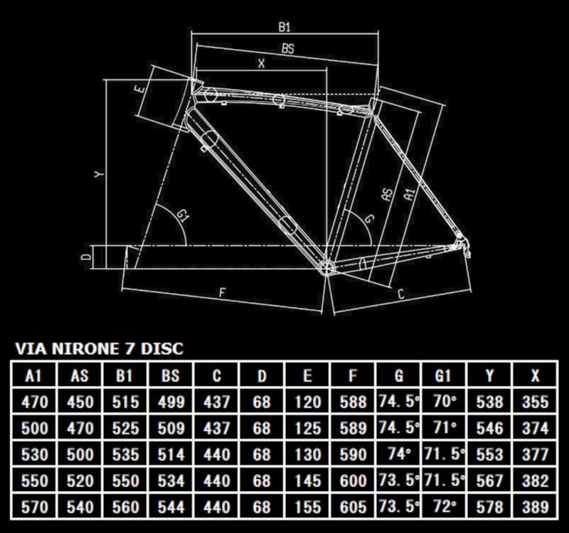 選べる特典付)2025 BIANCHI ビアンキ VIA NIRONE 7 DISC 105 ビア