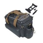 BASIL �Х��� MILES TRUNKBAG XL PRO MIK �ޥ��륺 �ȥ�󥯥Хå� XL�ץ� MIK�����ƥ� 9-36L �֥�å�/���졼��  (012507)(8715019183003) �Хå�