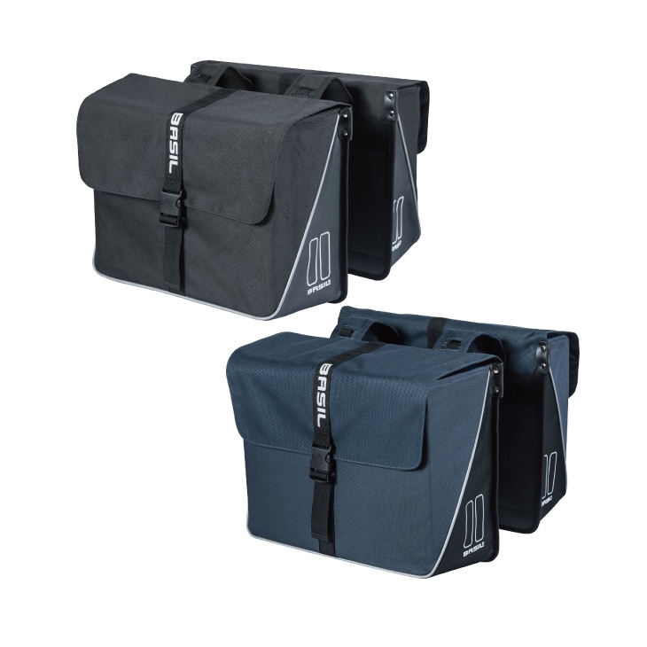 BASIL �Х���  FORTE DOUBLE BAG  �ե���� ���֥� �Хå� 35L(�ڥ�)  �֥�å�(8715019177774) �֥롼(8715019177781) �Хå�