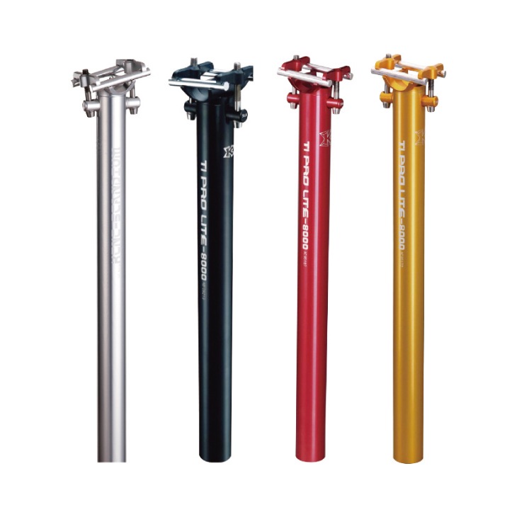 KCNC �����������̥��� TI PRO LITE SEATPOST �ƥ��������ץ��饤�� �����ȥݥ��� ��27.2mm 400mm ����С�/�֥�å�/��å�/�������