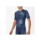 (�߸˰��ݥ�����)CASTELLI �����ƥ� VORTICE JERSEY �ܥ�ƥ��� ���㡼�� Ⱦµ���㡼��(���֡�4525016)BELGIAN BLUE/LIGHT STEEL BLUE ��� ������