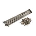 BROMPTON �֥���ץȥ� SPOKE/NIPPLE SET 14G PLAIN GAUGE 145mm ���ݡ���/�˥åץ륻�å� 14g �ץ졼�󥲡��� 145mm ����С�(Q101697)(5053099027217)