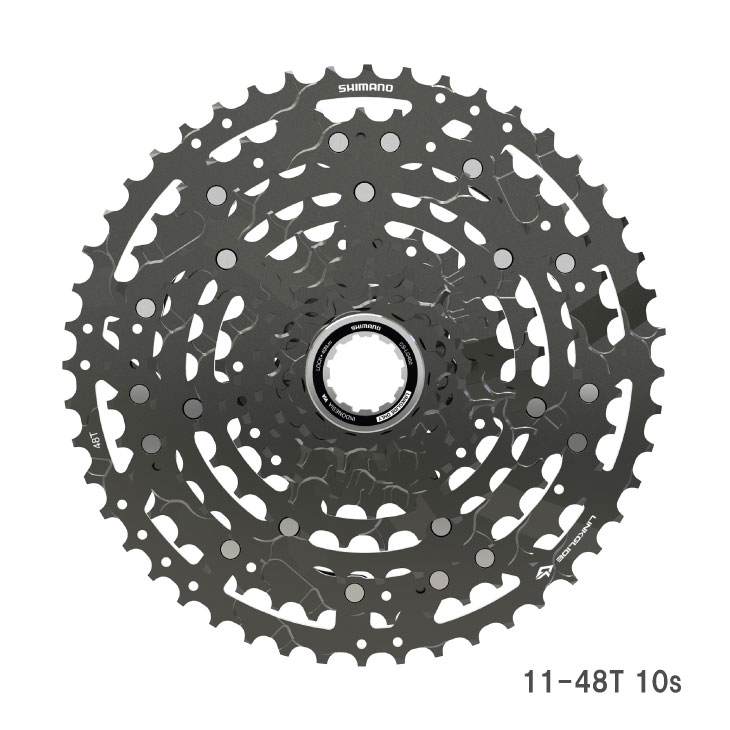 SHIMANO ���ޥ� CS-LG400-10 11-48T 10s LINKGLIDE �����åȥ��ץ����å�(ECSLG40010148)(4550170171629)