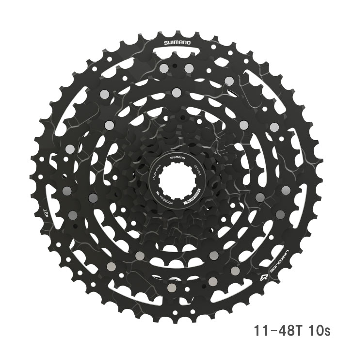 SHIMANO ���ޥ� CS-LG300-10 11-48T 10s LINKGLIDE �����åȥ��ץ����å�(ECSLG30010148)(4550170171803)