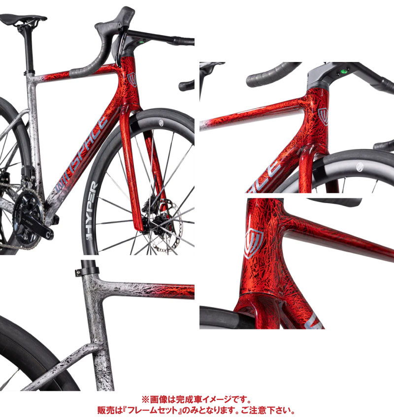 WINSPACE ウィンスペース SLC3 FRAME SET フレームセット スカーレット