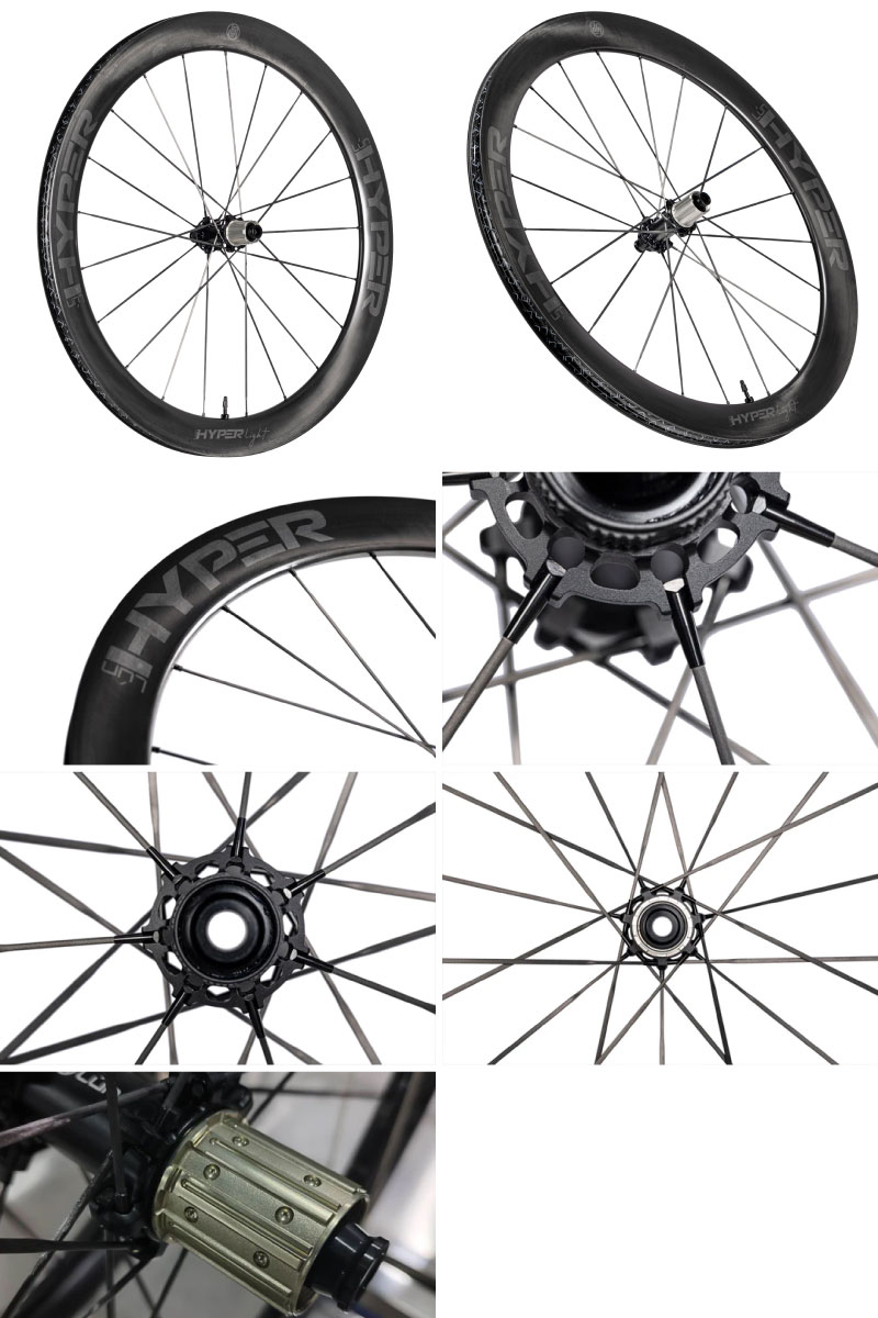 パーツ winspace lun hyper WINSPACE ウィンスペース LUN HYPER LIGHT D45 WHEELSET ルン